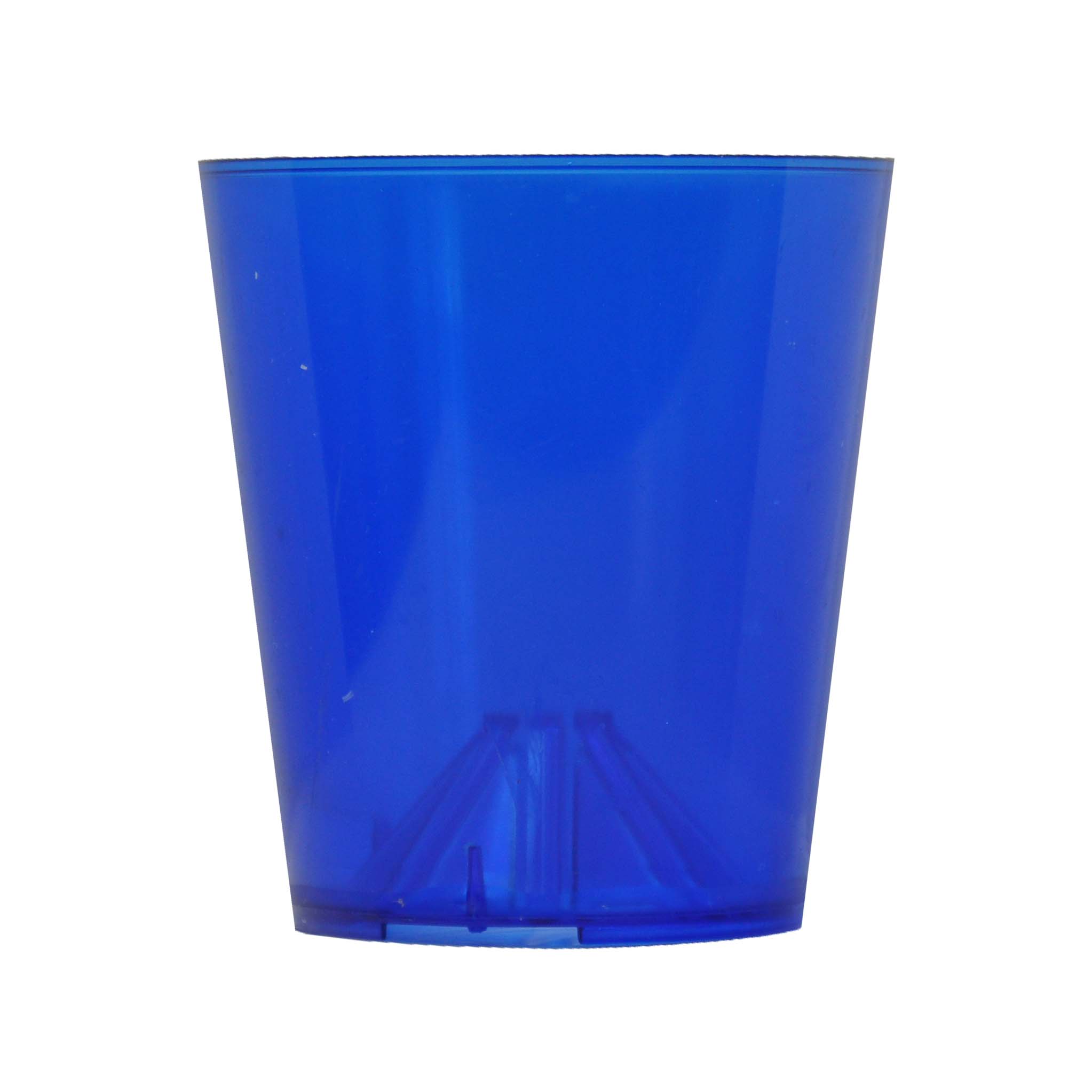 vlambeschermer plastiek blauw  